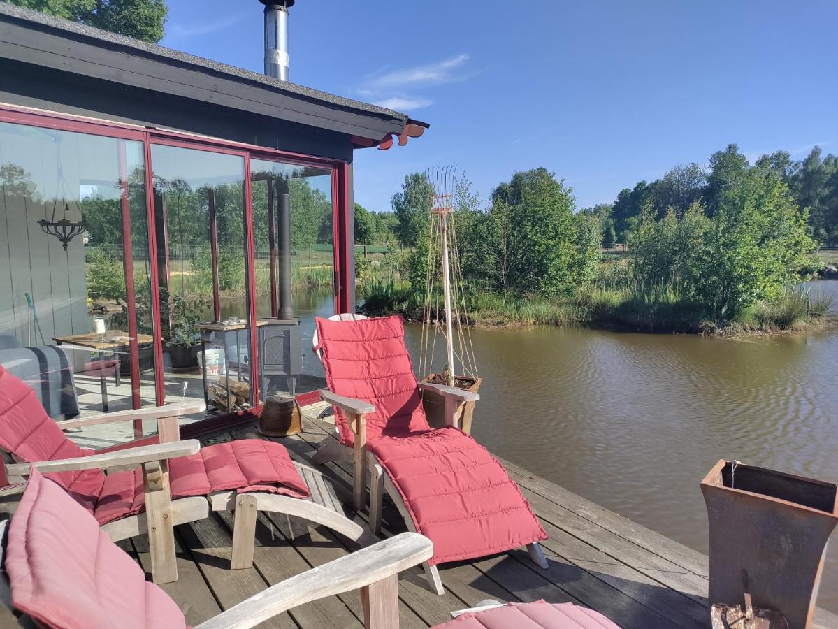 Damwildfarm In Rollerbue Suedschweden Villa Tyringe Exteriör bild