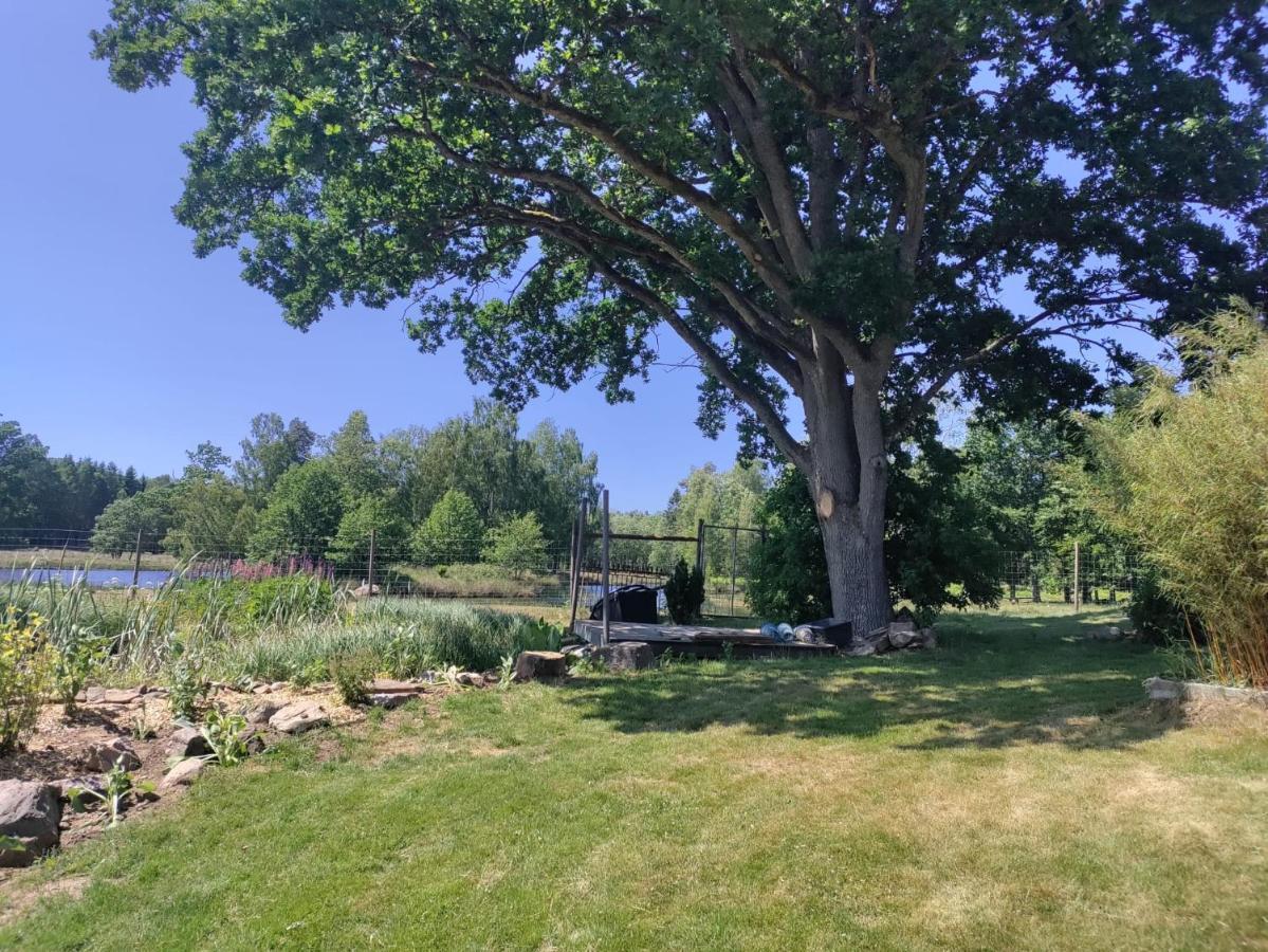 Damwildfarm In Rollerbue Suedschweden Villa Tyringe Exteriör bild