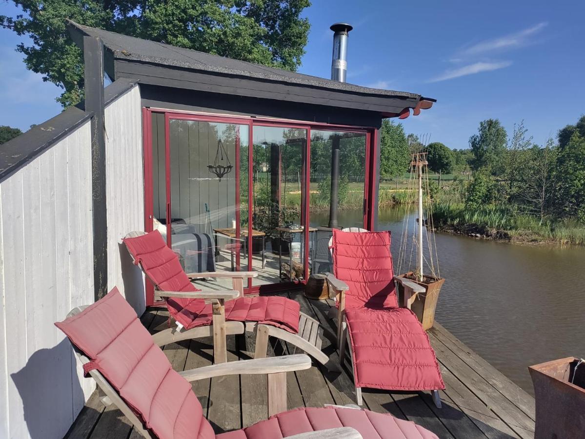 Damwildfarm In Rollerbue Suedschweden Villa Tyringe Exteriör bild